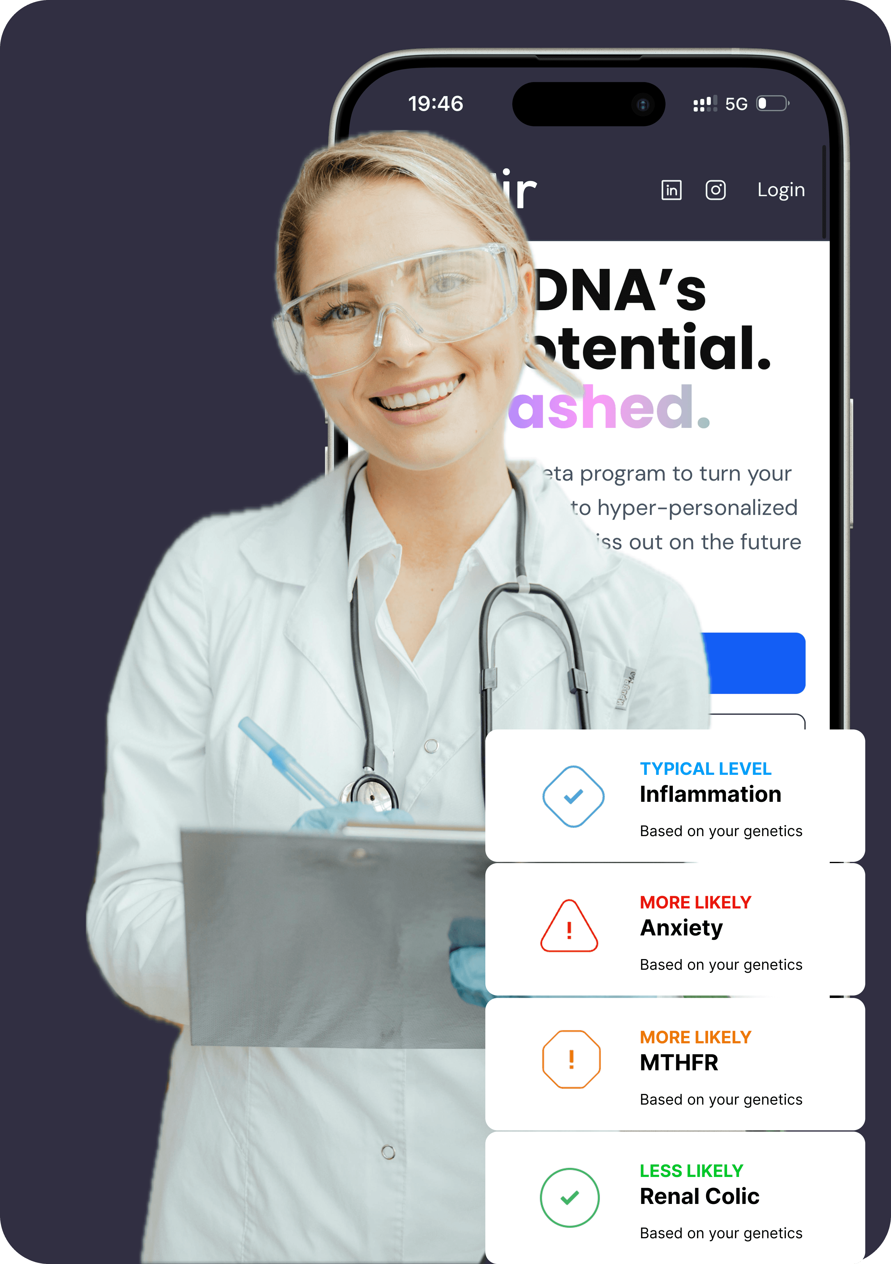 Comprehensive Health Reports Dashboard